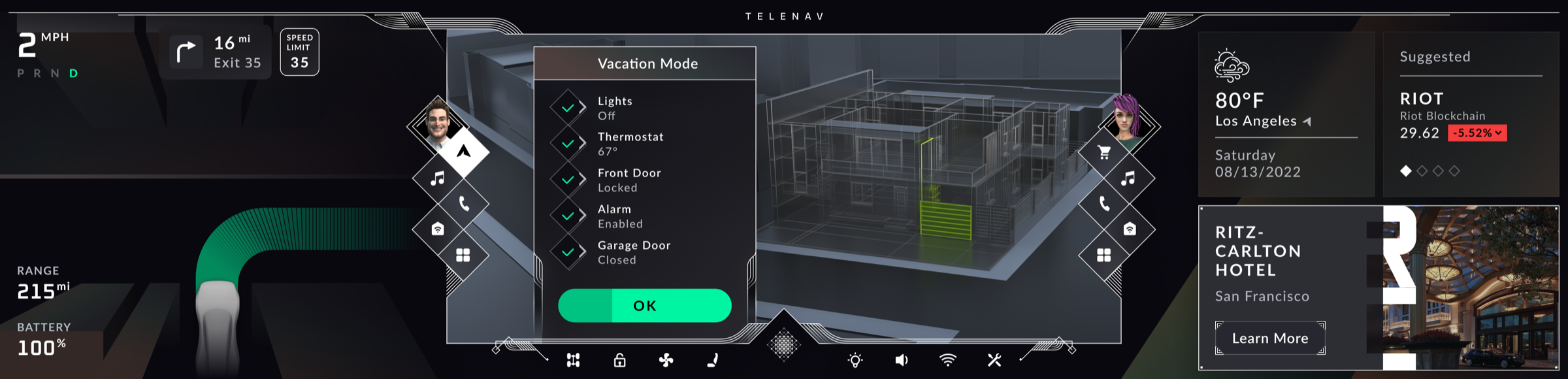 Vacation Mode complete, every home task confirmed on the 3D model