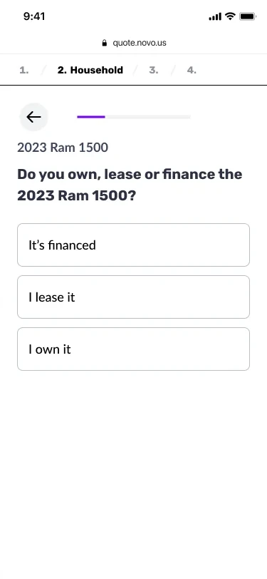 A question: do you own, lease or finance the 2023 Ram 1500.
