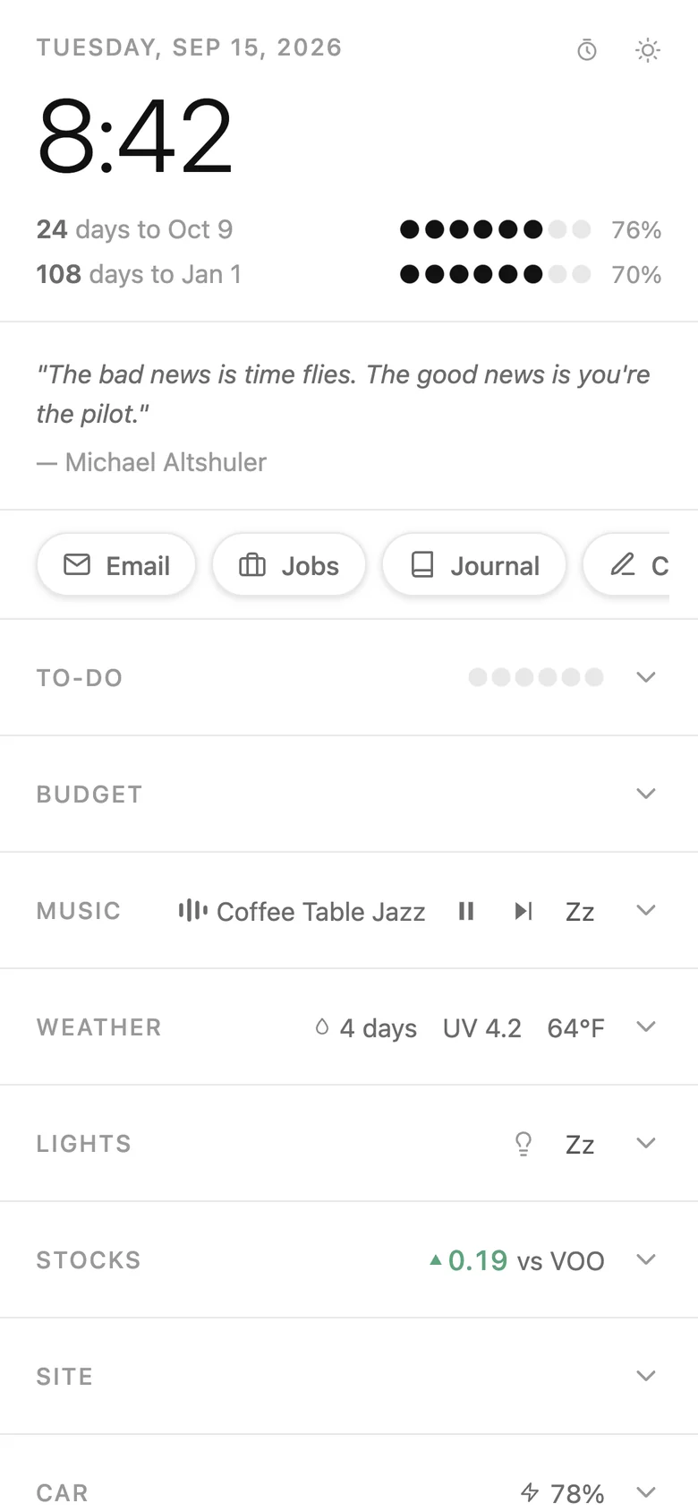 Light theme
