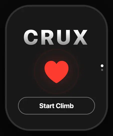 Crux: an Apple Watch bouldering app with heart rate recovery and route logging