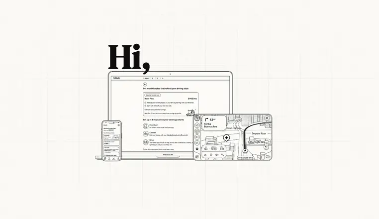 This Site: scrolling the portfolio home page, from the hero through the stacked case study cards